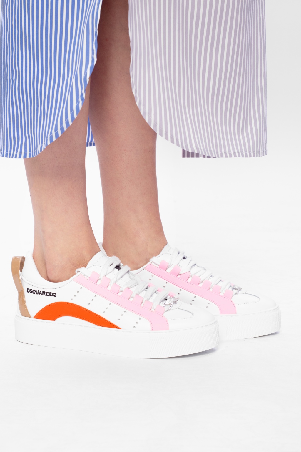 Dsquared hotsell sneakers pink